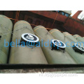 Staal/frp dual-layer ondergrondse tank met twee compartimenten